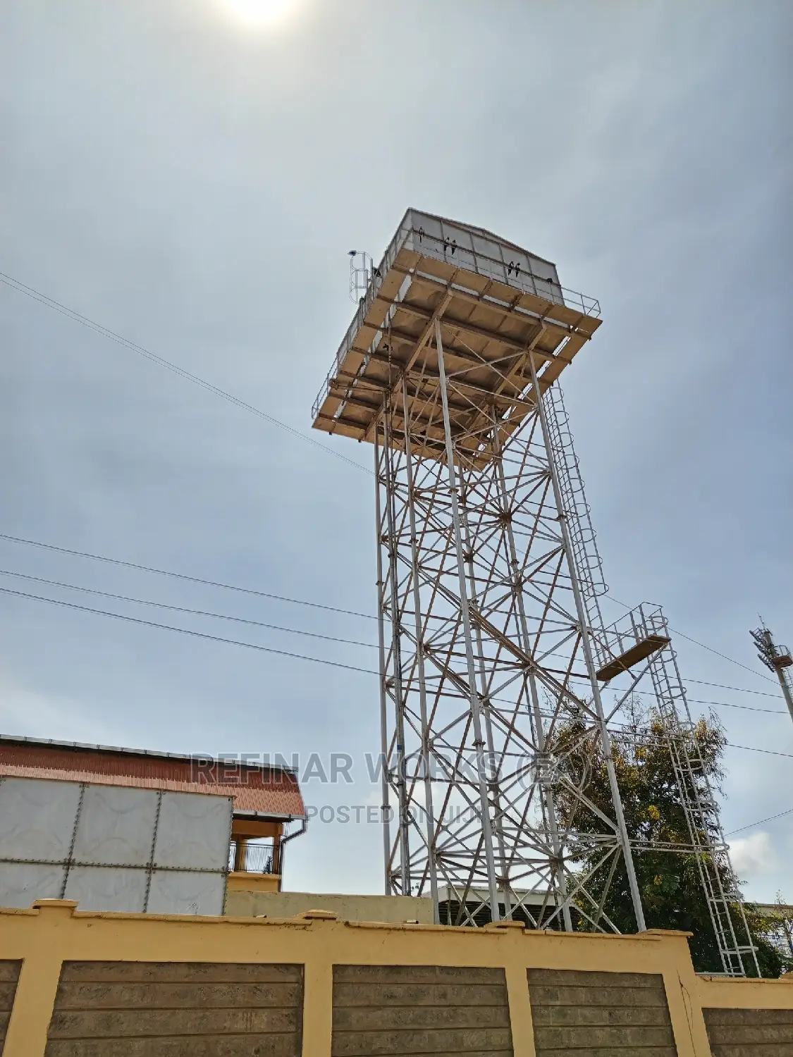 Elevated Steel Tank Fabrication and Assembling Works