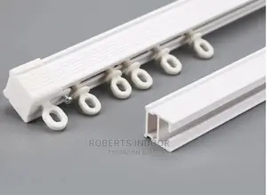 6 Meter Curtain Rails +All Accessories(Inclusive)