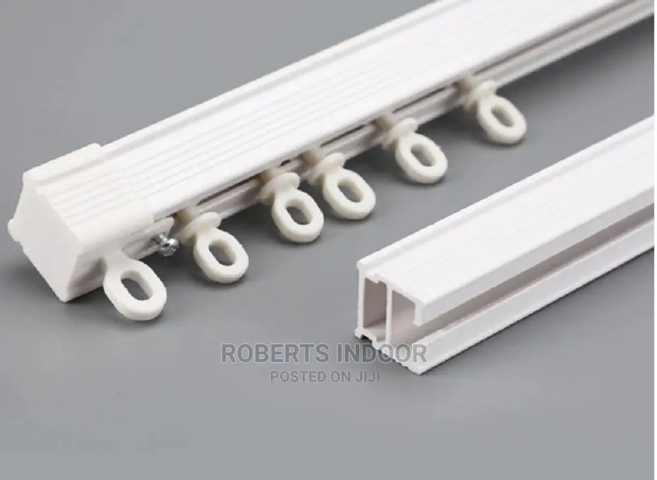 6 Meter Curtain Rails +All Accessories(Inclusive)