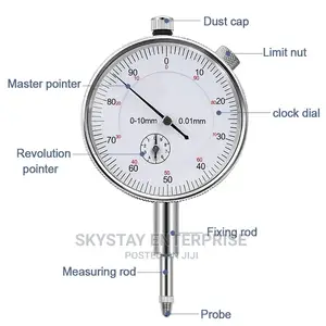 Dial Gauge 0-10mm 0.01mm