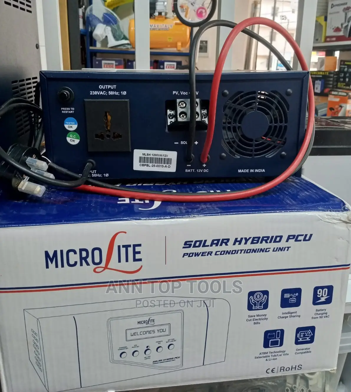 Microlite 1.2kva Solar Hybrid Inverter