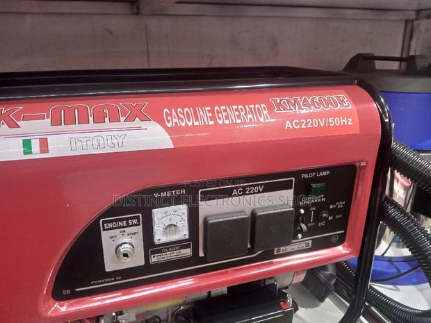 K Max 4.6kva Gasoline Generator - thumbnail 2