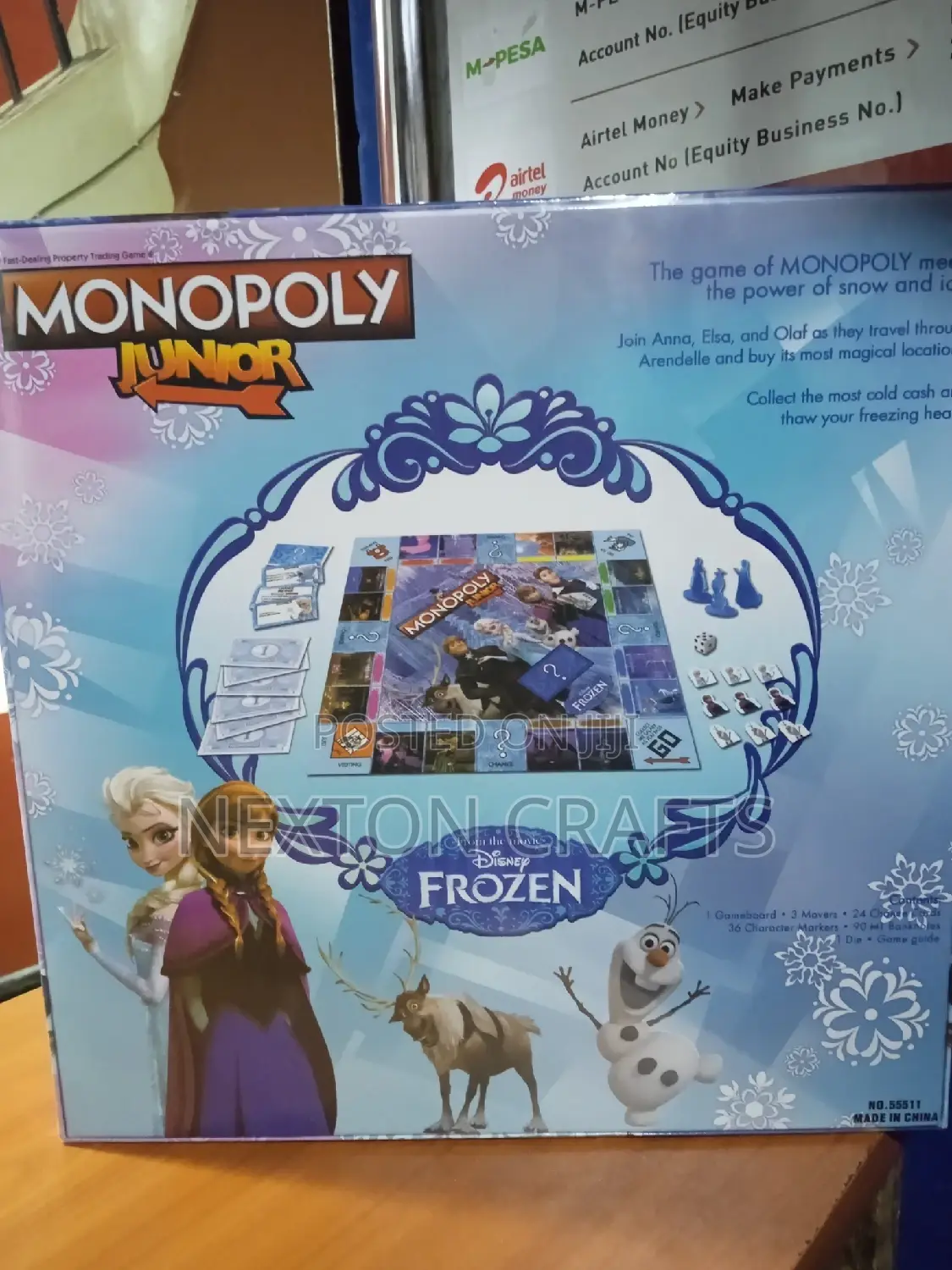 Disney Frozen - Monopoly Junior Game