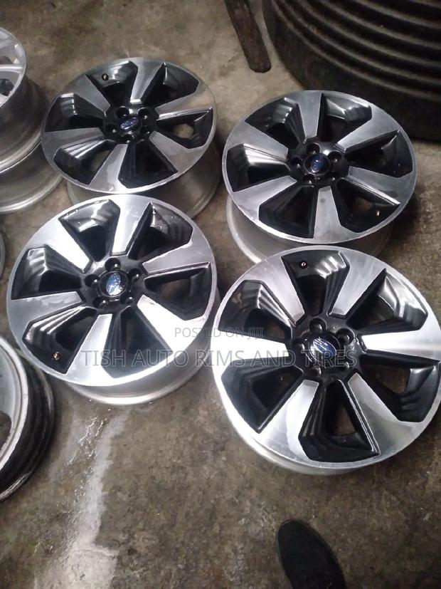 Ex Japan Subaru Rims Set Size 17