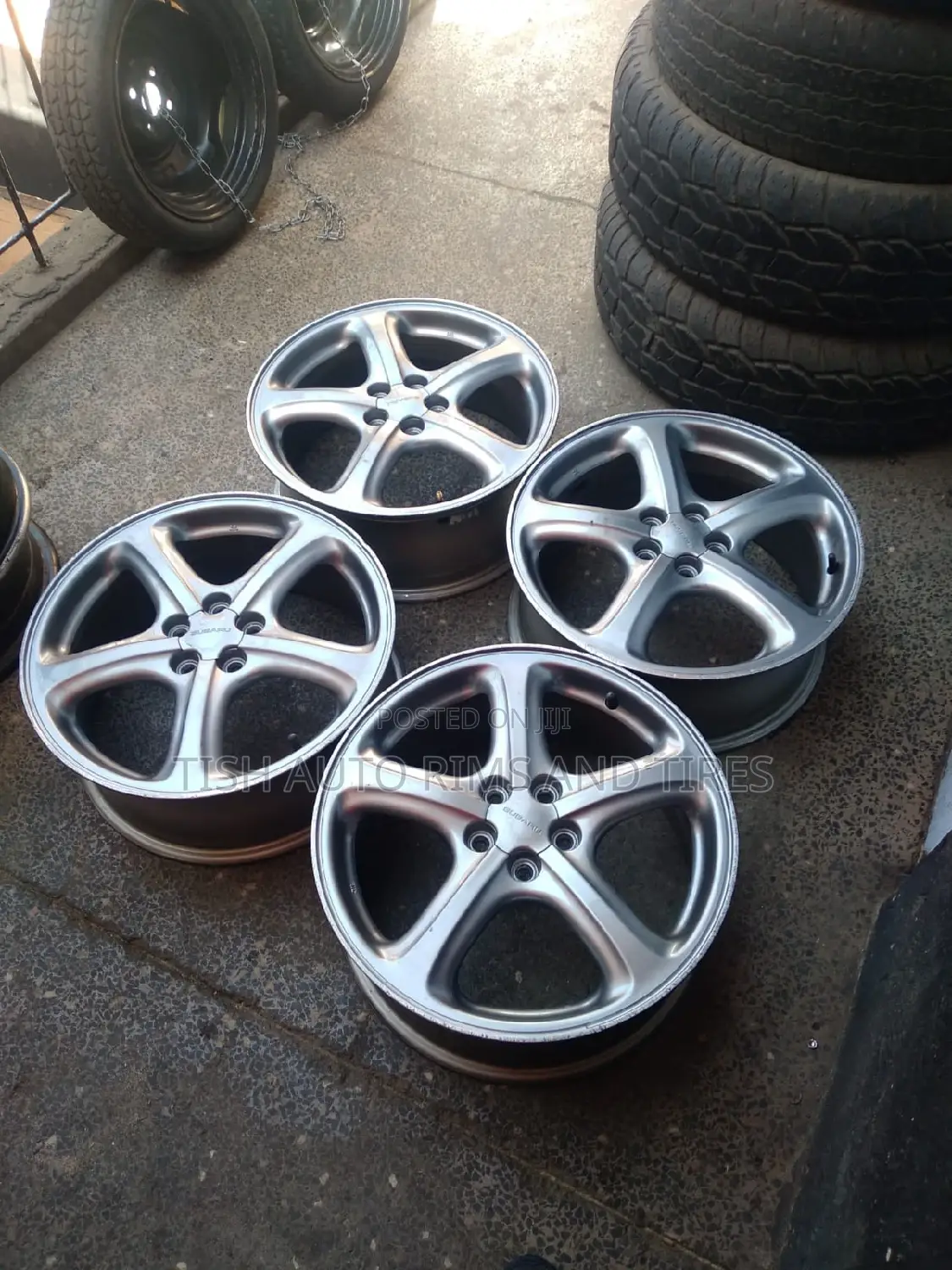 Genuine 17 Inch Subaru Rims