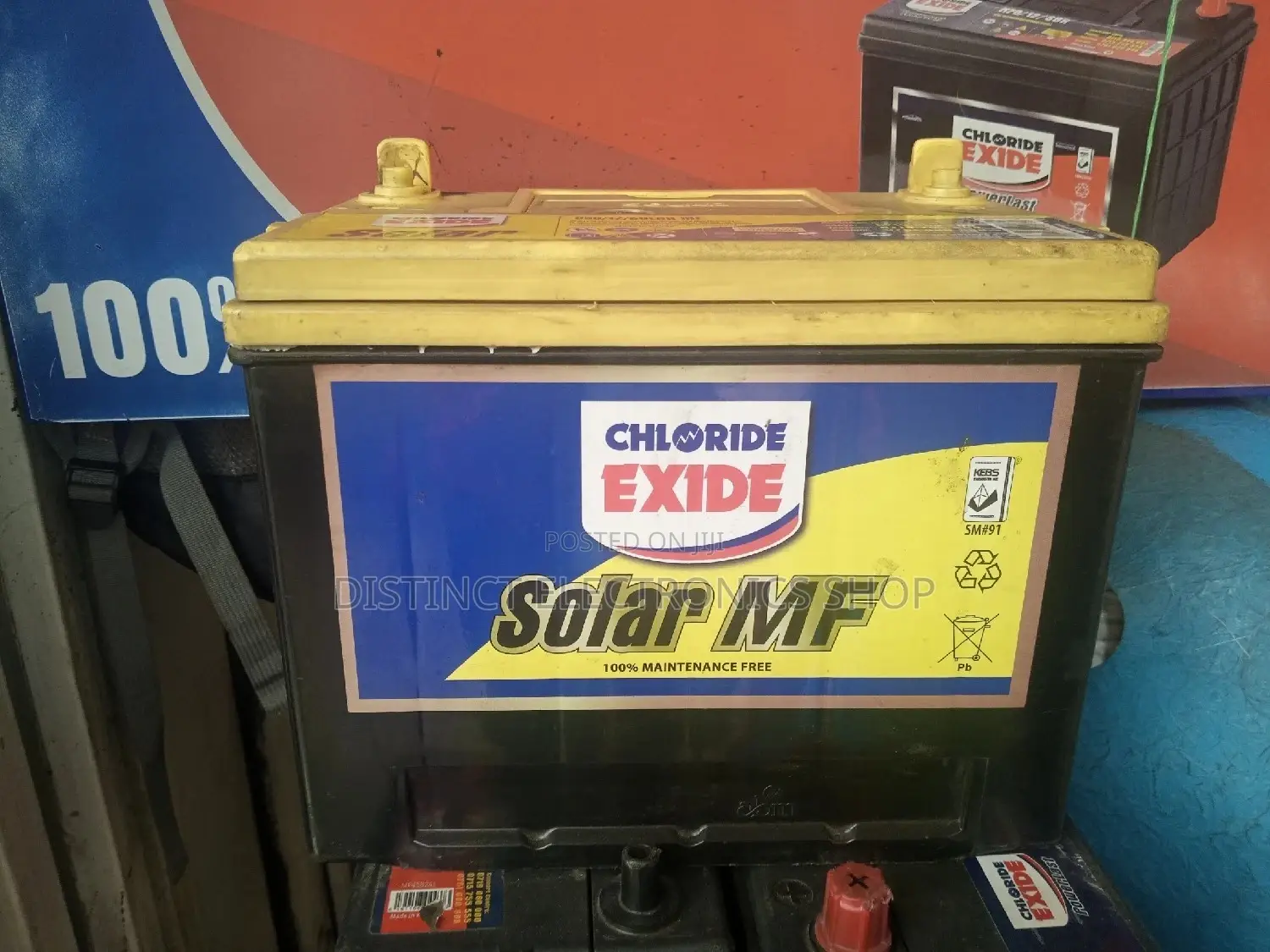 Chloride Exide 50ah Solar MF Battery