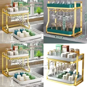 2 Tier Multifunctional Drain Rack