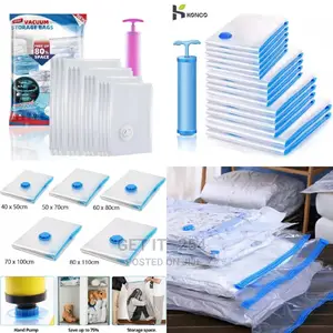 Vacuum Bag Home Organize