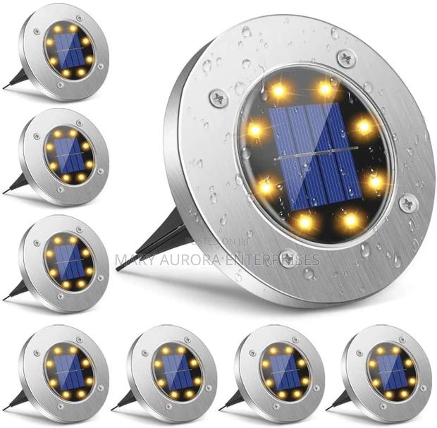 4pcs Set Solar Ground Lights