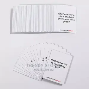 Couple Card Game,100 Thoughts Provoking Conversation