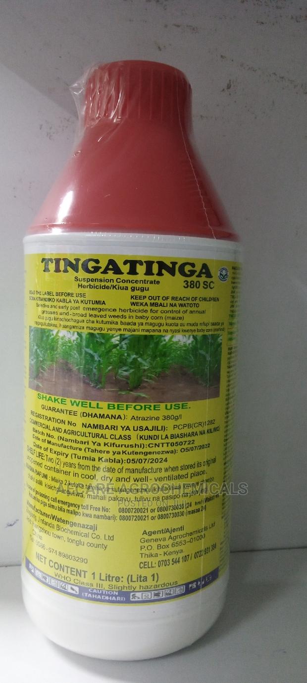 Tingatinga 380sc Selective Maize  Herbicide 1 Litre - thumbnail 2