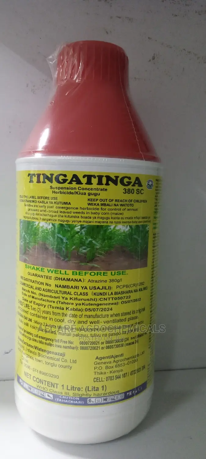 Tingatinga 380sc Selective Maize  Herbicide 1 Litre