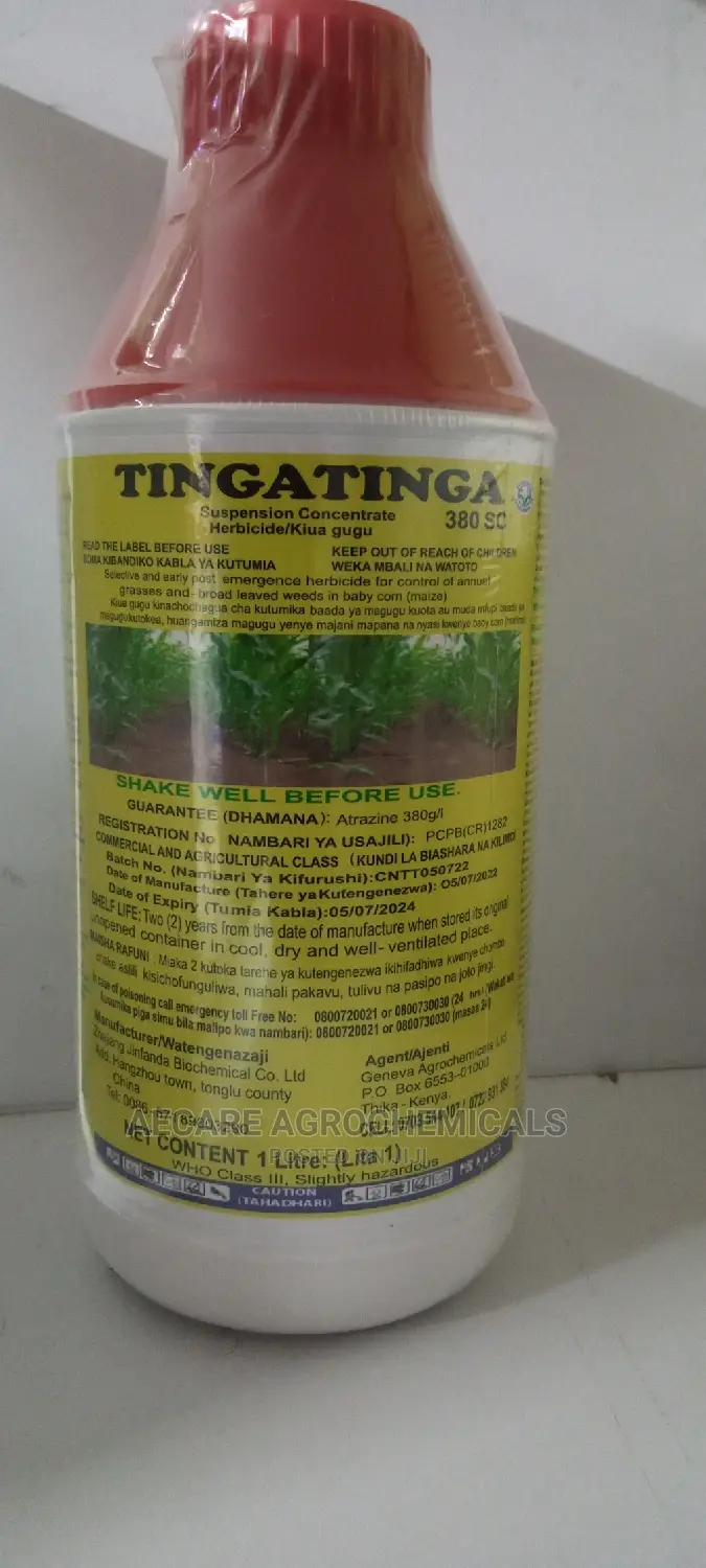 Tingatinga 380sc Selective Maize  Herbicide 1 Litre