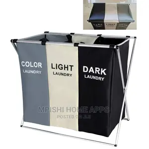 3 Section Laundry Basket