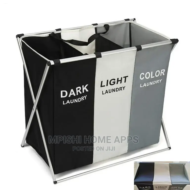 3 Section Laundry Basket
