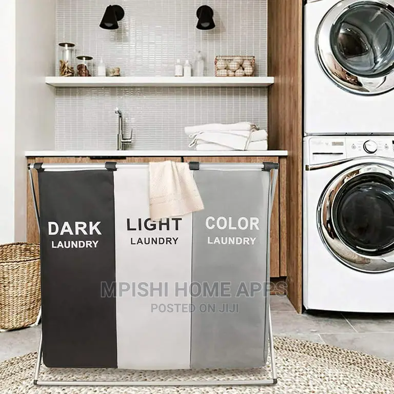 3 Section Laundry Basket