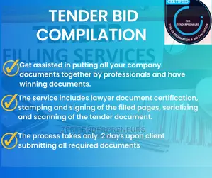 Tender Filling Services - Bid Compilation