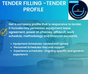 Tender Filling -Tender Profile