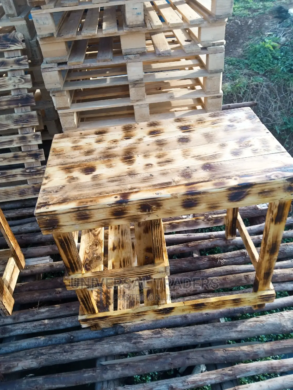 Wooden Kitchen Gas Table