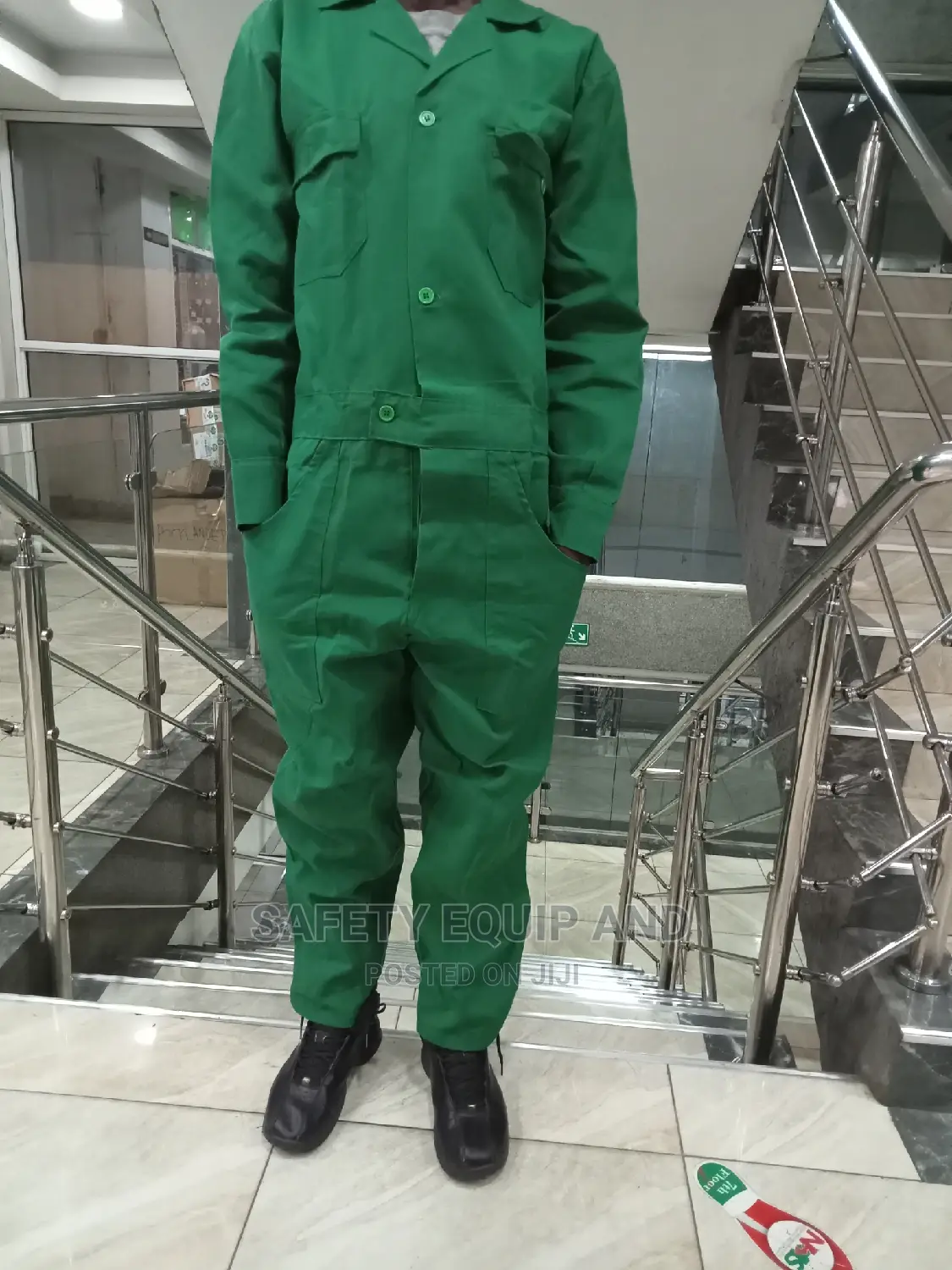 Plain Tetrex Overalls/Uhuru Green