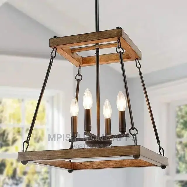 Lantern Pendant Light E14×4
