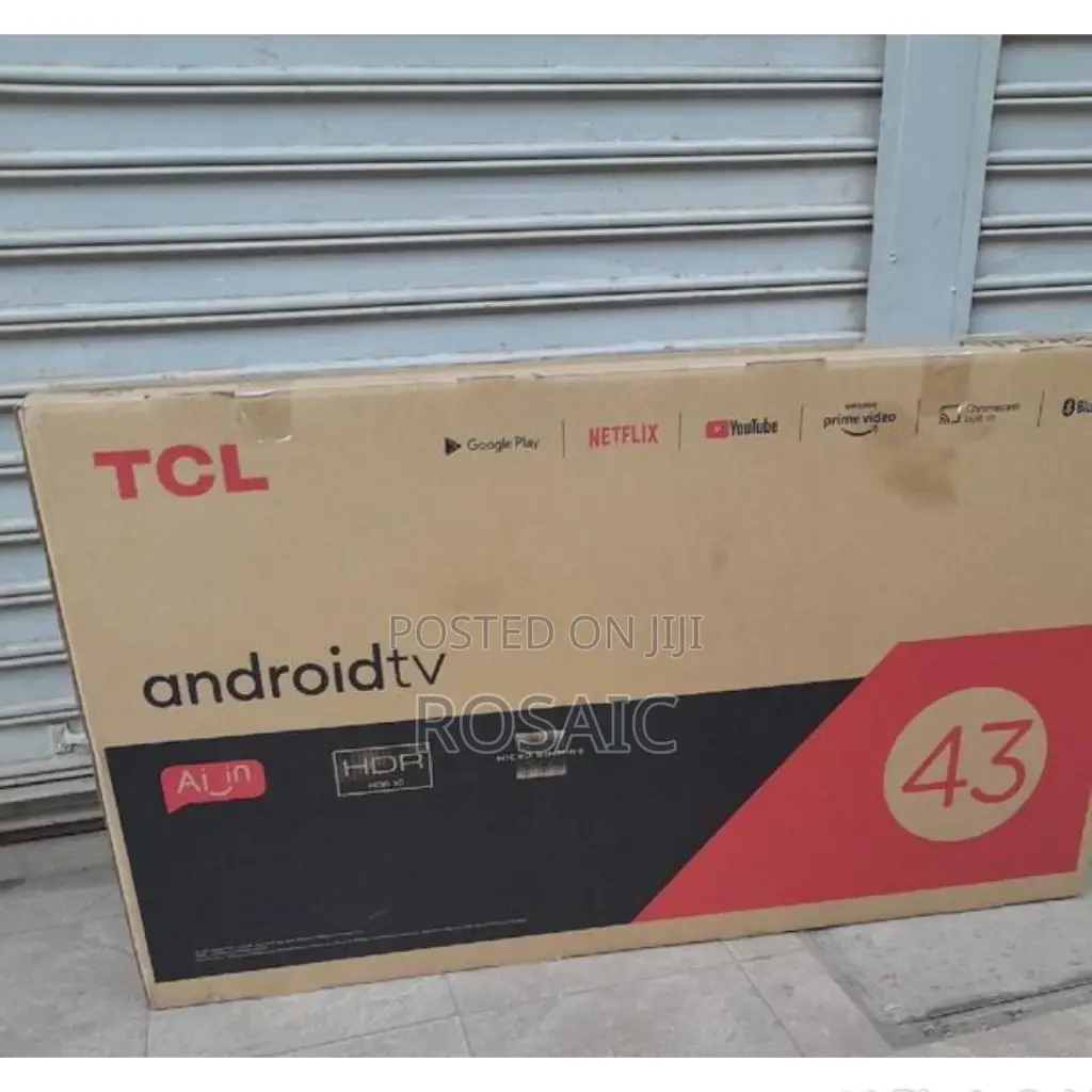 TCL 43" Smart Android TV ( Brand New)