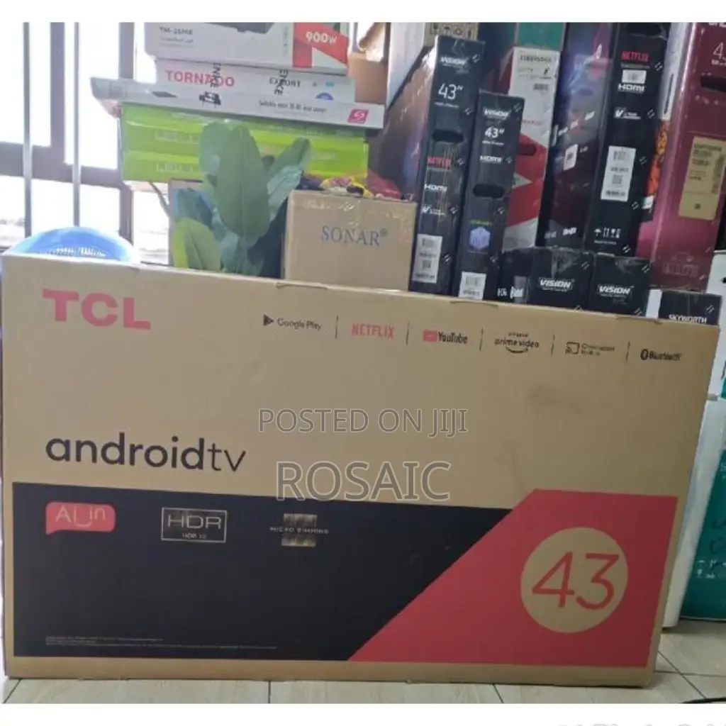 TCL 43" Smart Android TV ( Brand New)