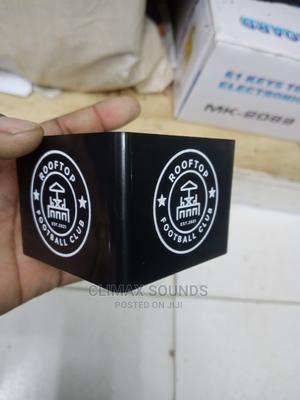 Microphone Flags Logos - main view