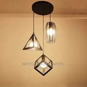 LED Geometric Pendant Light
