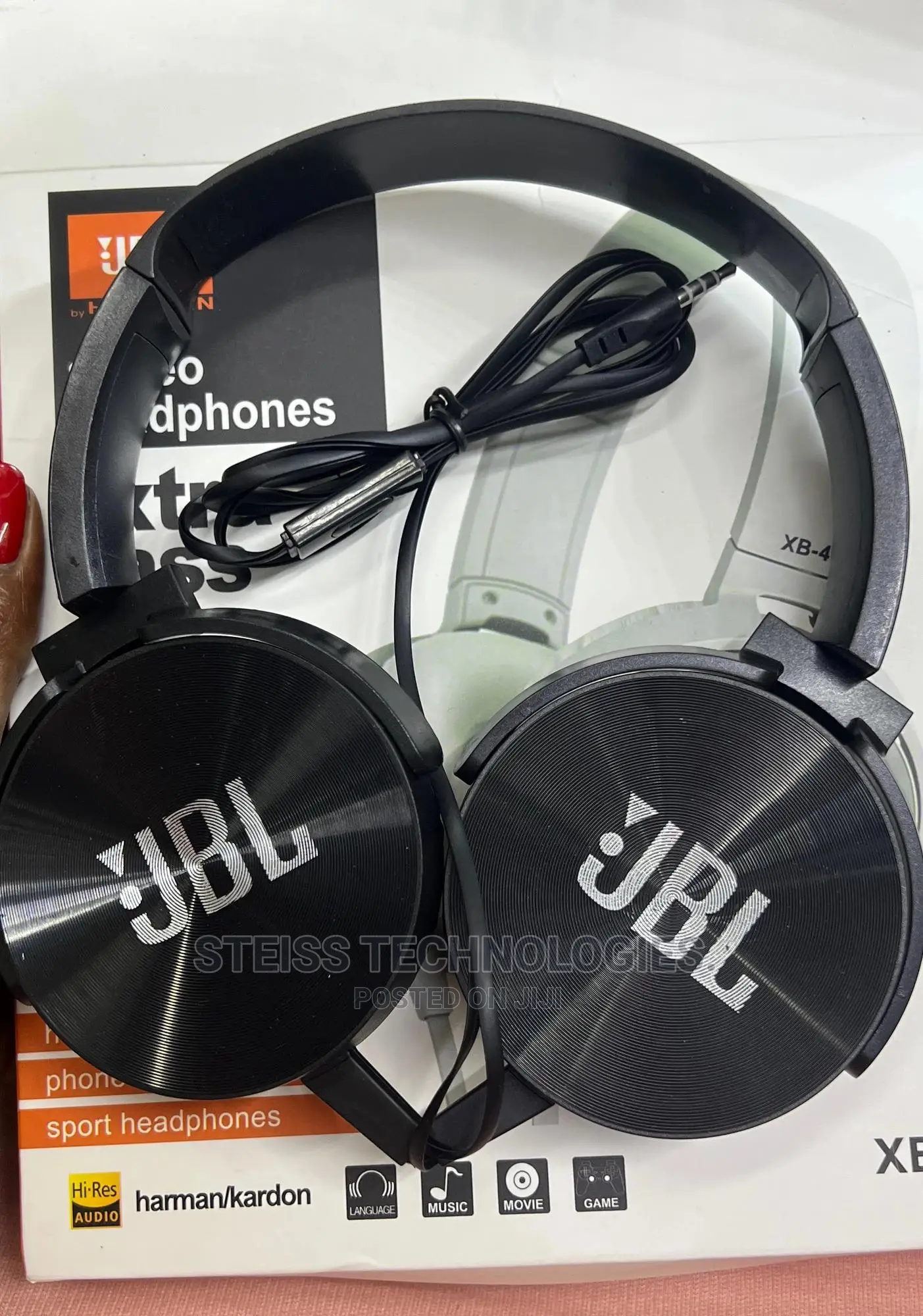 Jbl Wired Headphones XB-450.