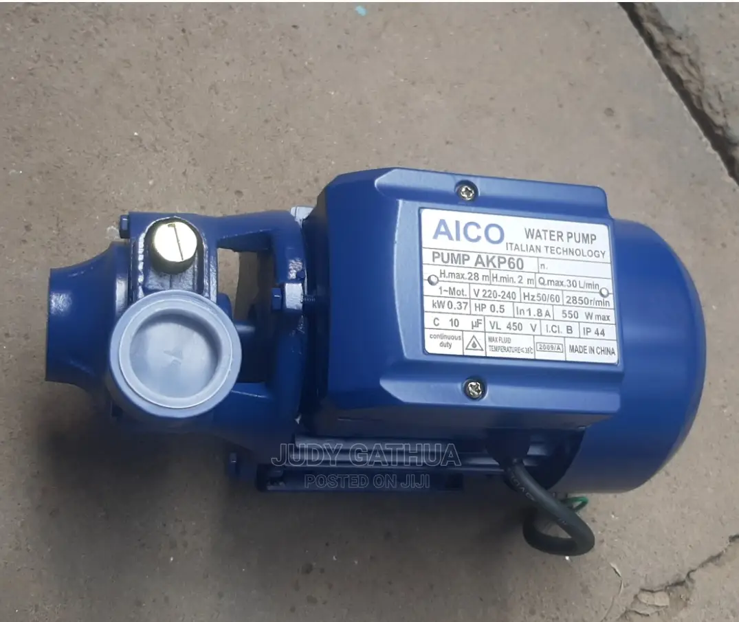 High Quality Water Pump 0.5hp