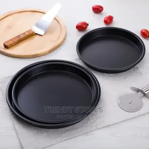 Set of 3pcs Non Stick Pizza Pan