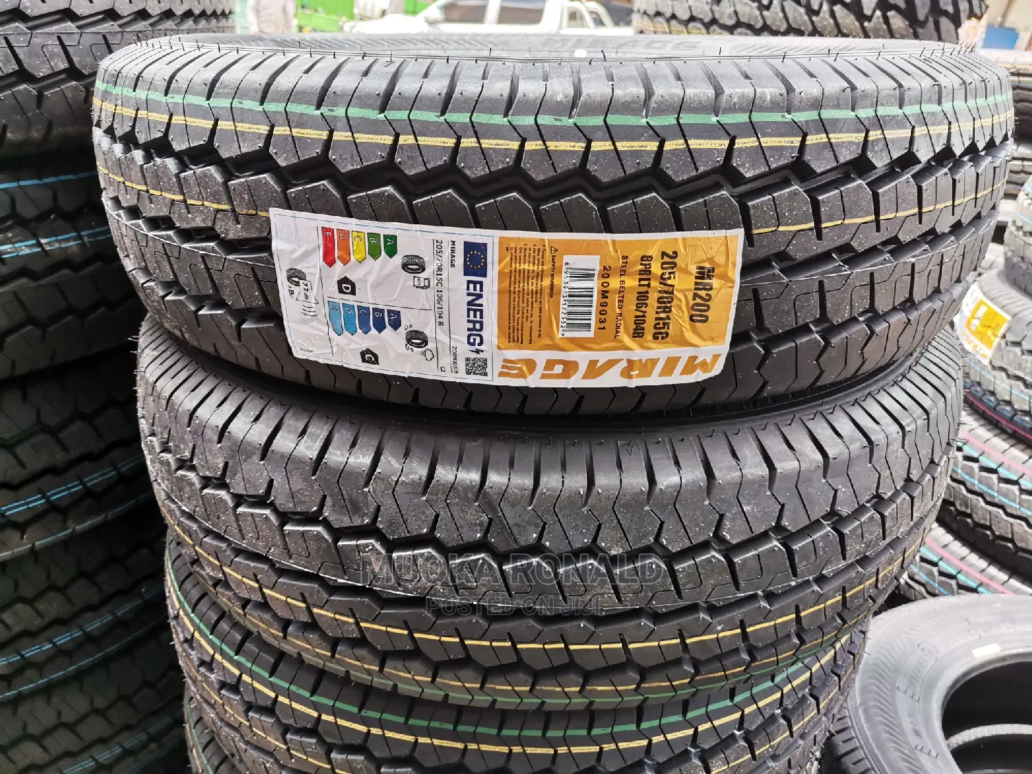 205/70r15c Mirage Tyre (8pr
