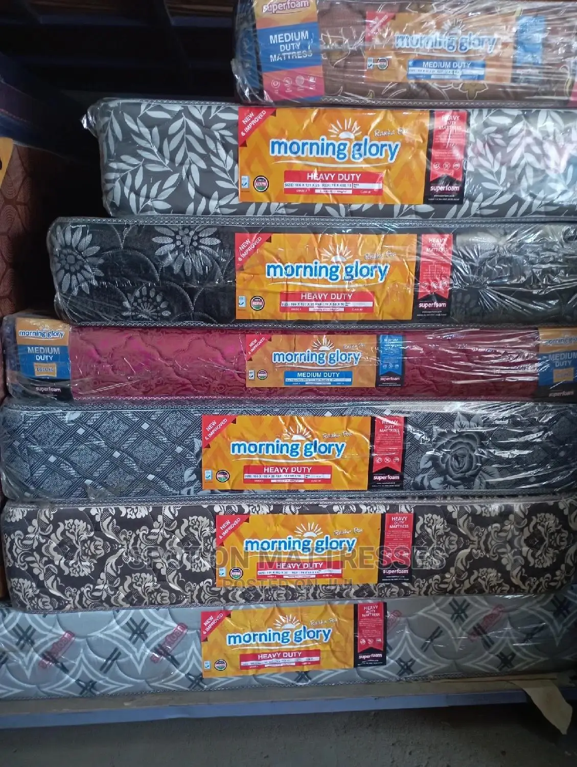 5by6 (60by74) 10inch HD Mattresses