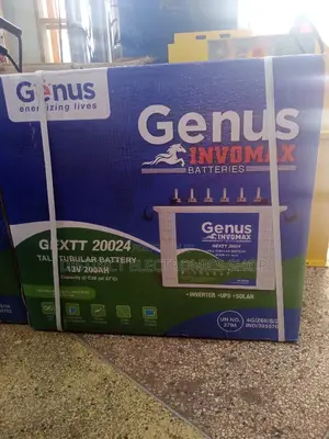 Genus Invomax Tubular Battery 200ah