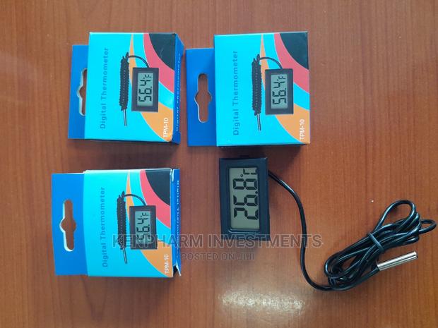 Digital Fridge Thermometer With Probe - main view