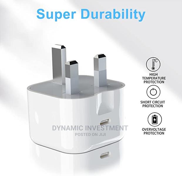 Apple/iPhone 11,12,13,14 20W Super Fast Type- C Adapter - thumbnail 3