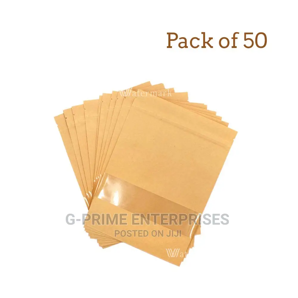 Kraft Pouch Bags