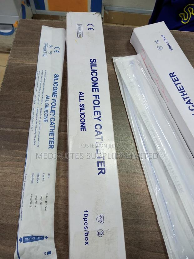 3way Silicone Catheters (Gauge 16,18,20,22)