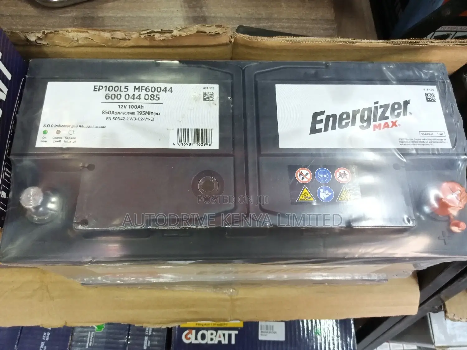 DIN100L Energizer Battery