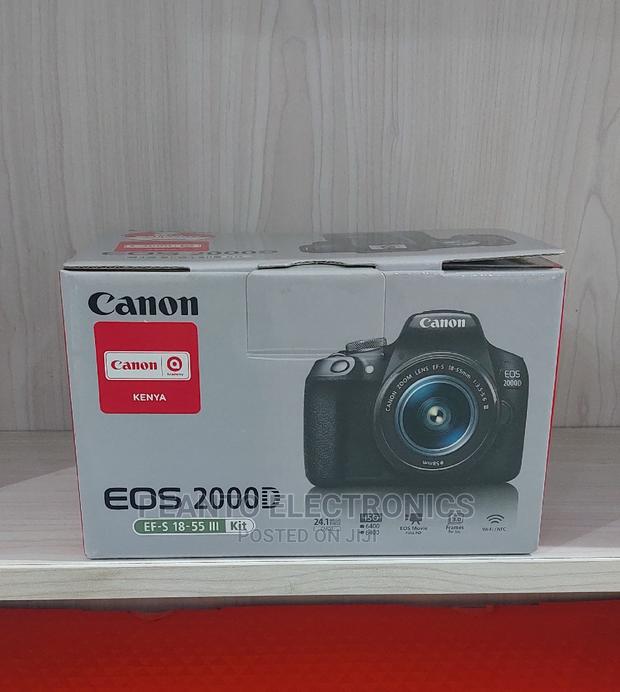 Canon Eos 2000d DSLR Camera With 18-55mm Lens - thumbnail 5