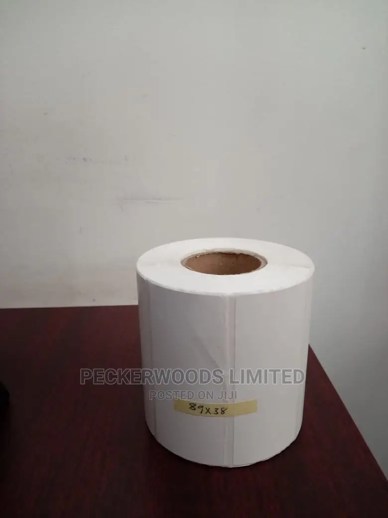 89x38 Barcode Label