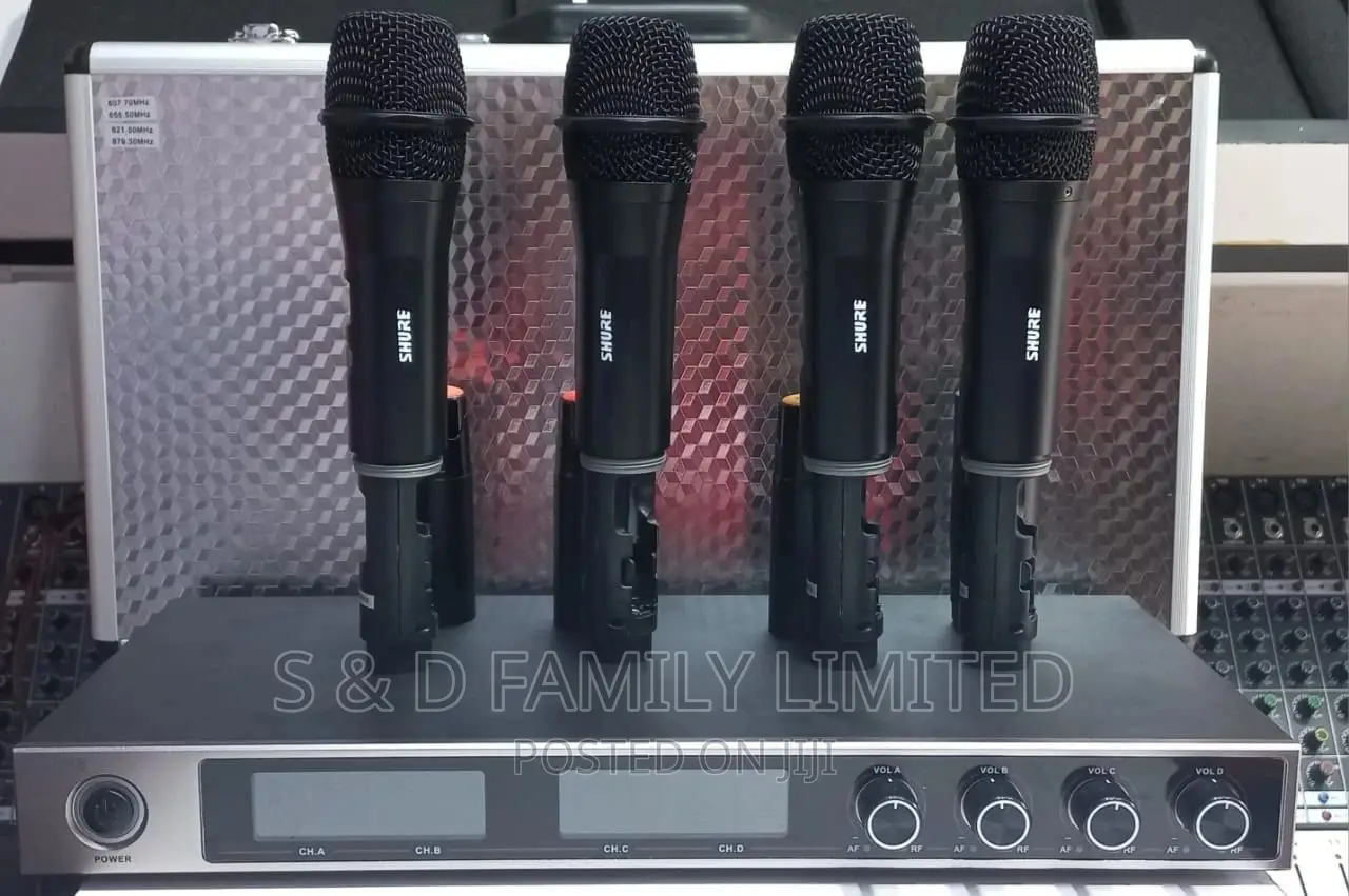 Shure Wireless 4 in 1 Microphone