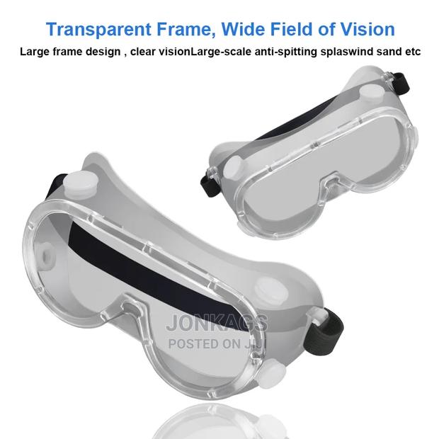 Heavy Duty Clear Safety Goggles - thumbnail 5