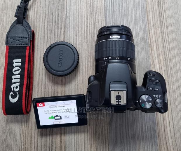 Canon EOS 250D DSLR Camera With 18-55mm Lens (Black) - thumbnail 4