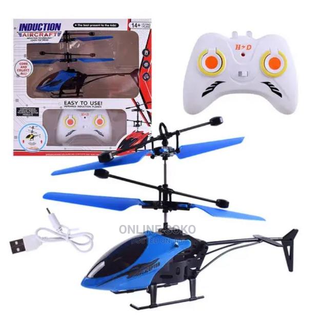 Remote Control Infrared Induction Mini Helicopter Toy - thumbnail 6