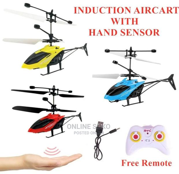 Remote Control Infrared Induction Mini Helicopter Toy - main view