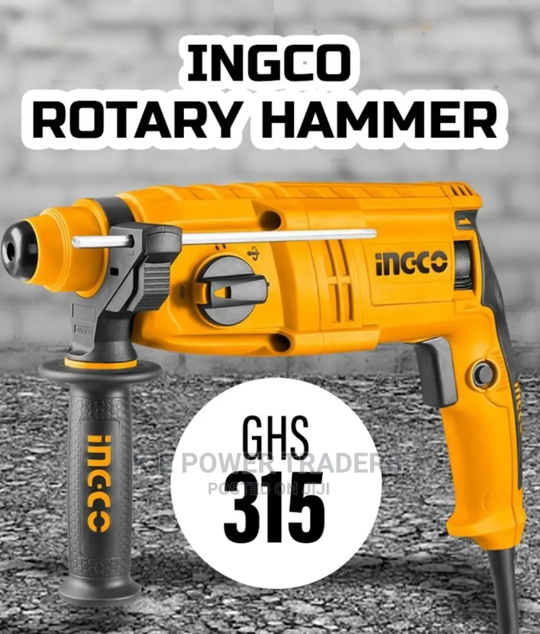 Variable Speeds 800W Rotary Hammer