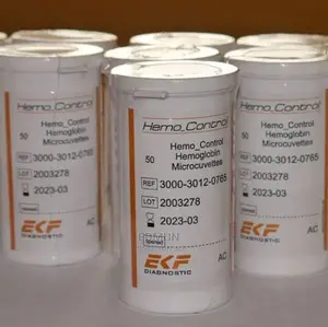 Hemocontrol Hemoglobin Microcuvvetes