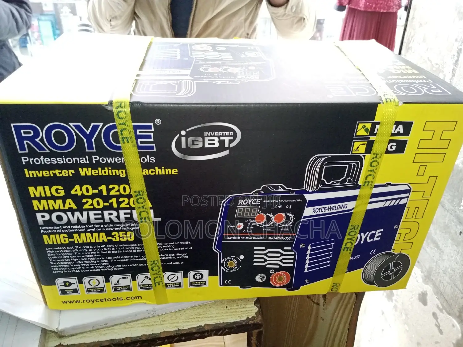 Royce Mig Mma 350 Inverter Welding Machine